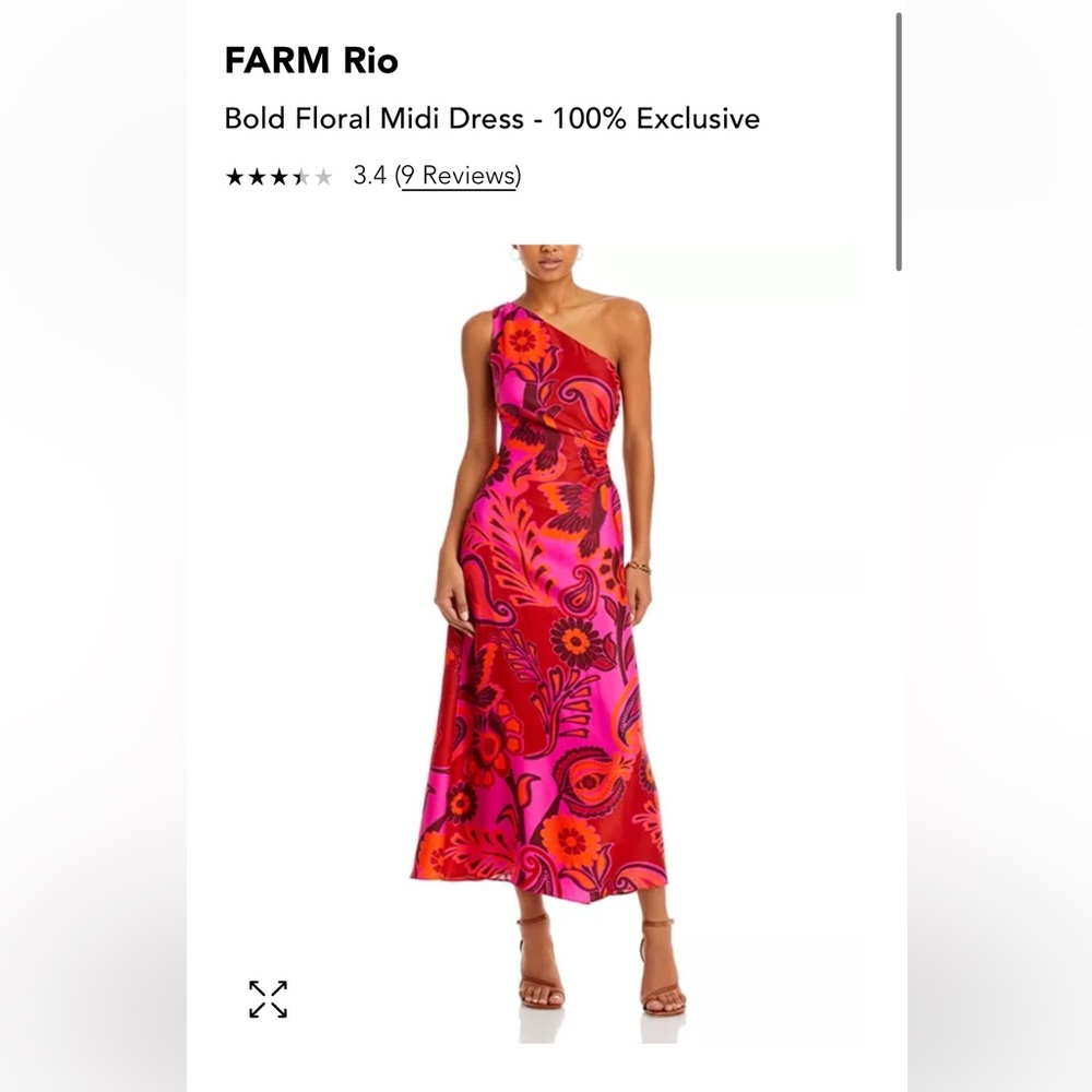FARM Rio
Bold Floral Midi Dress